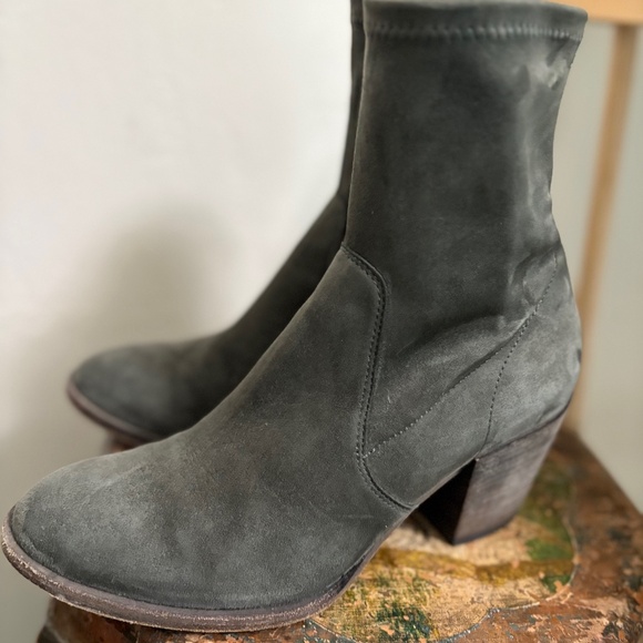 Officine Creative Blue Grey Ankle Boots size 37 - Picture 1 of 9